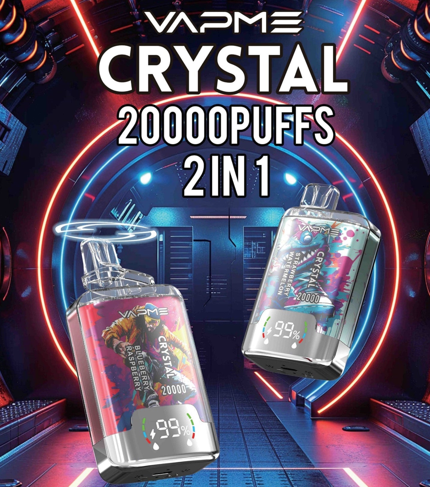 VAPME CRYSTAL Flip 20K Vapme CANADA VAPME CRYSTAL Flip 20K Vapme CANADA