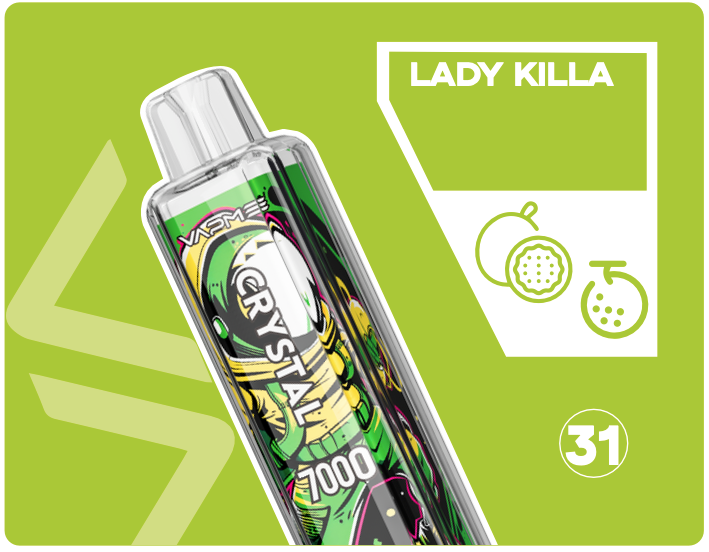 VAPME CRYSTAL 7000 Puffs