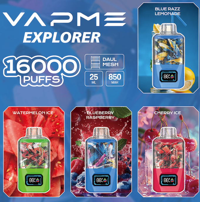 VAPME EXPLORER 16000 Puffs