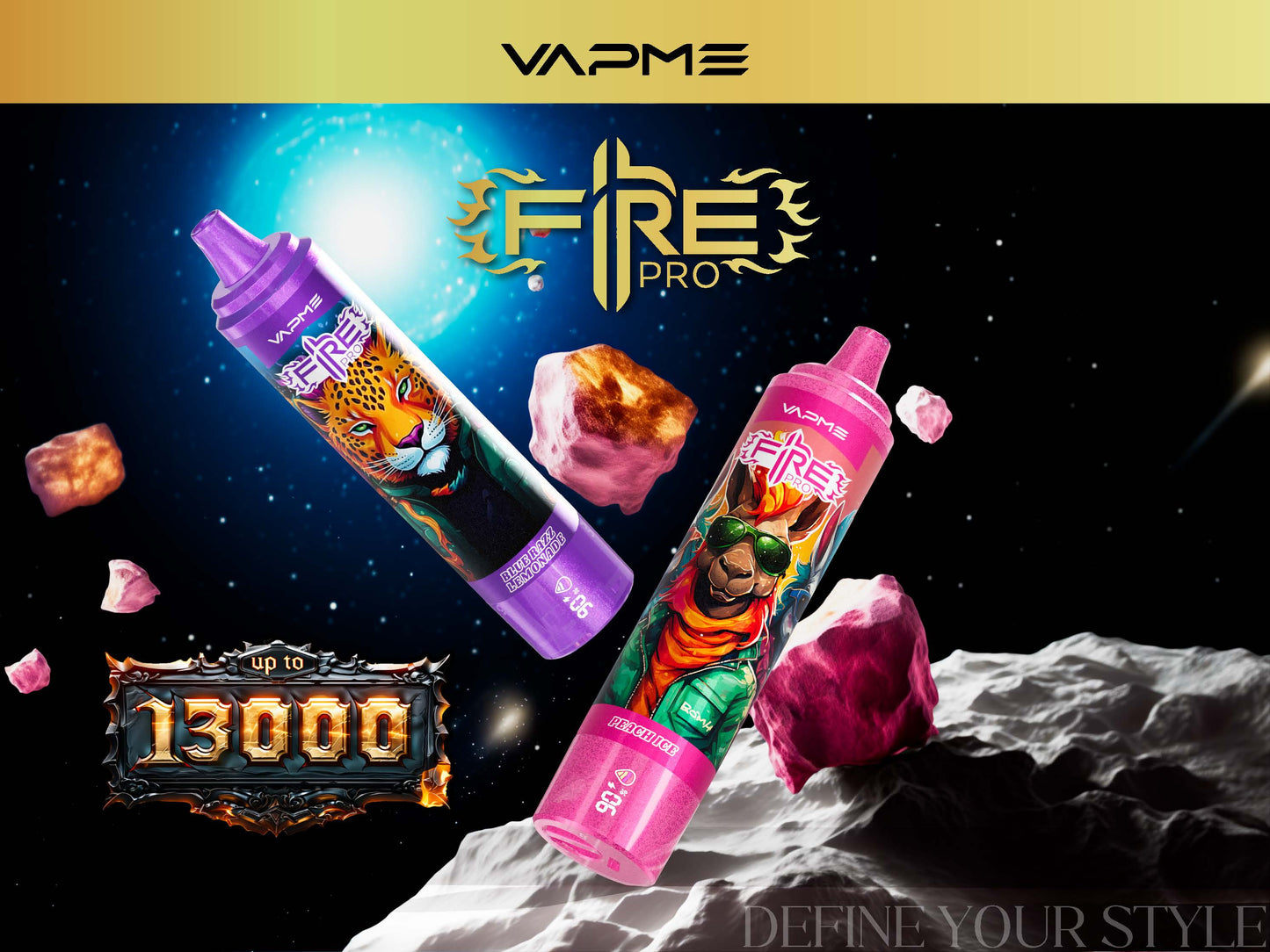 VAPME FIRE PRO 13000 Puffs