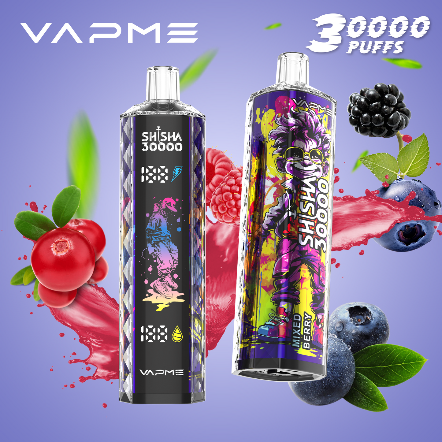 VAPME SHISHA ZERO 30K 0%