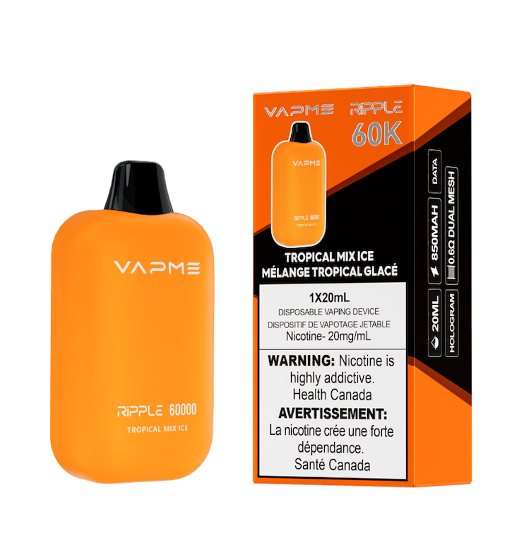 VAPME RIPPLE 60K 2% Vapme CANADA VAPME RIPPLE 60K 2% Vapme CANADA